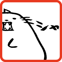 シャーな猫 A Hissing Cat